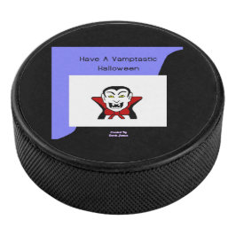Disco De Hockey Vamptastic Halloween Hockey Puck
