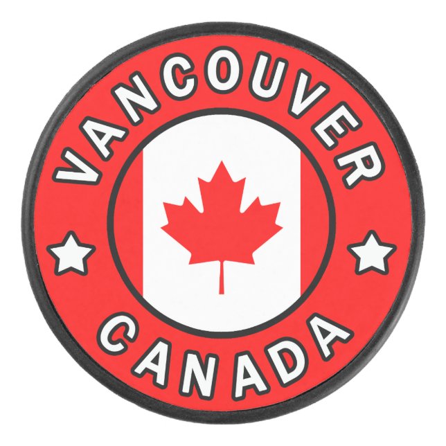 Disco De Hockey Vancouver Canada (Anverso)