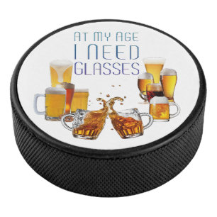 Disco De Hockey Vasos de cerveza SlipperyJoe's vasos pilsner jarra