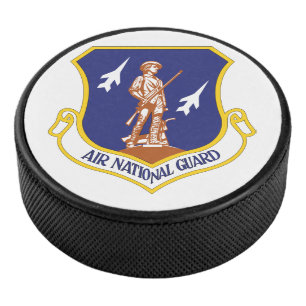 Disco De Hockey Veterano Militar de la Guardia Nacional Aérea