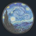 Disco De Hockey Vicent Van Gogh Starry Night Vintage Bella Artes<br><div class="desc">La noche del estreno de Vincent Van Gogh Bella Artes de hockey</div>