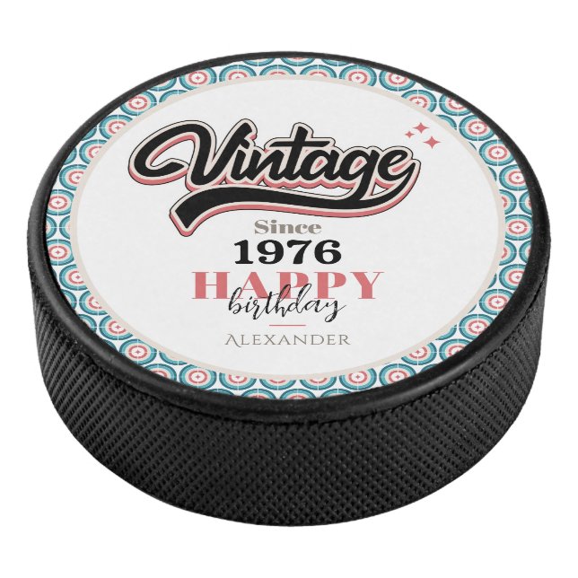 Disco De Hockey Vintage desde 1976 (3/4)