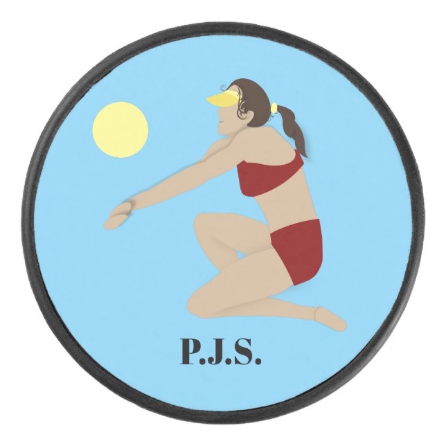 Disco De Hockey Voleibol playa (Anverso)