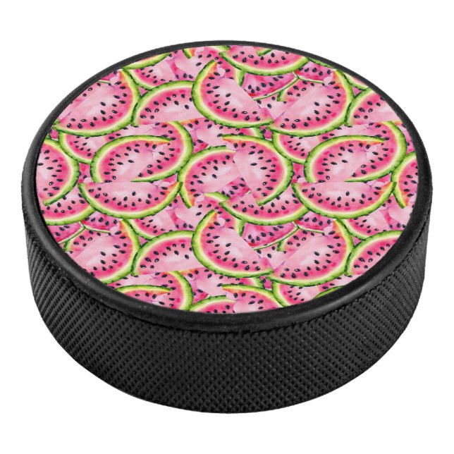 Disco De Hockey Watermelon Surprise Hockey Puck (3/4)