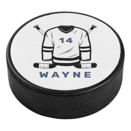 Disco De Hockey WAYNE Hockey Jersey Número Editable Deportes