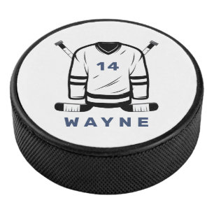 Disco De Hockey WAYNE Hockey Jersey Número Editable Deportes