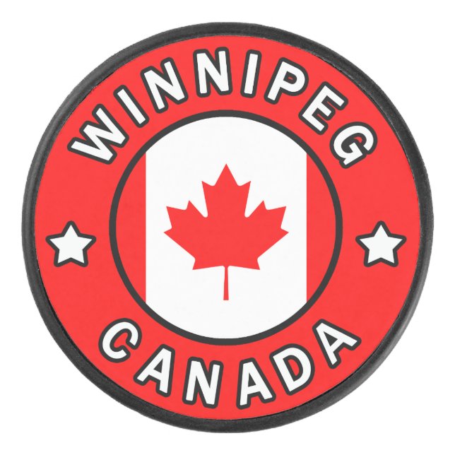 Disco De Hockey Winnipeg Canada (Anverso)