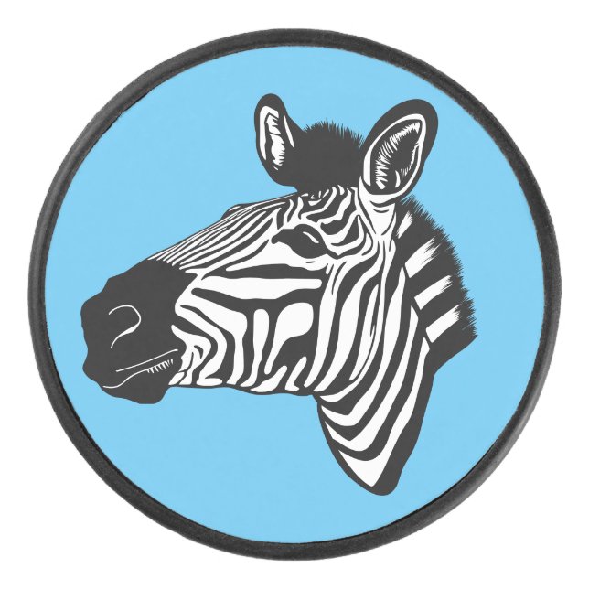Disco De Hockey Zebra (Anverso)
