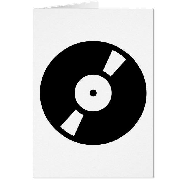 disco de vinilo retro (Frente)