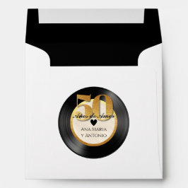 Disco de Vinilo Retro Español Edición 50 Aniversar
