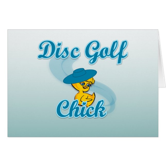 Disco Golf Chick #3 (Anverso (Horizontal))