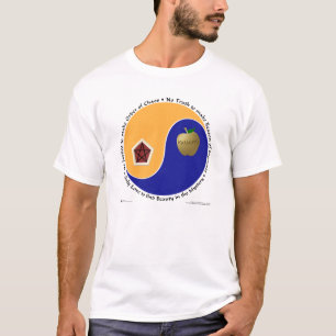 Discordian camisetas (blanco/natural) de Chao