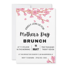 Discoteca acuática de la invitación al brunch del 