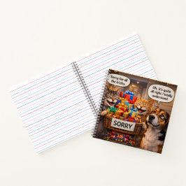 Disculpa por todos los trucos, cuaderno espiral de