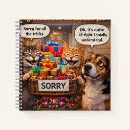 Disculpa por todos los trucos, cuaderno espiral de