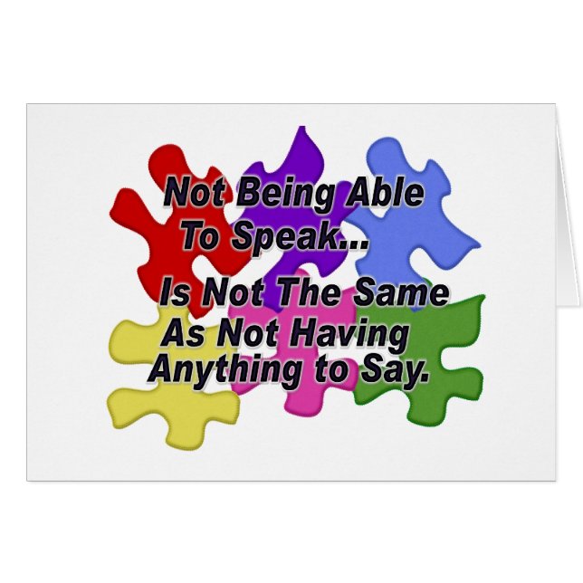 Discurso del autismo (Anverso (Horizontal))