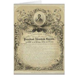 Discurso inaugural de Lincoln del abe del