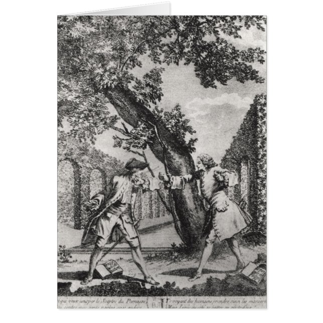 Discusión entre Jean-Jacques Rousseau (Frente)