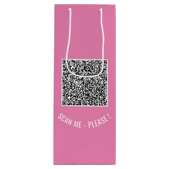 Diseña Tu Propia Bolsa de Regalo con Código QR Eje (Anverso)