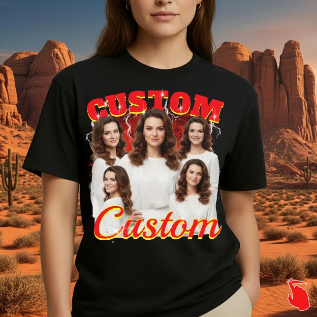 Diseña tu propia camiseta bootleg 90s - Hecha a ma (Subido por el creador)