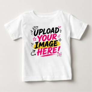Diseña tu propia camiseta de bebé Sube tu imagen
