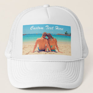 Diseña Tu Propia Gorra de Camionero con Foto y Tex