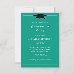Diseña Tu Propia Invitación de Graduación Personal