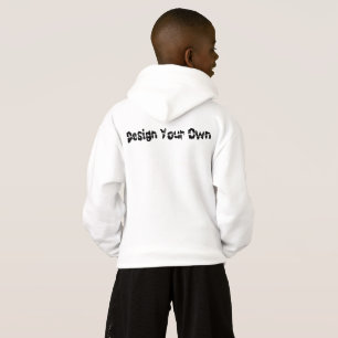 Diseña tu propia sudadera con capucha para niños