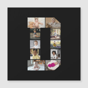 Diseña tu propio collage de fotos con la letra D