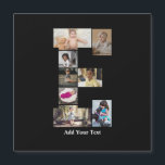 Diseña tu propio collage de fotos con la letra E<br><div class="desc">Este collage de fotos con monograma es un diseño personalizado que combina un monograma destacado (iniciales o una letra) con una colección de fotos dispuestas artísticamente dentro o alrededor del mismo. Es una forma elegante de mostrar recuerdos mientras se añade un toque único y sofisticado a la decoración o a...</div>