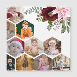 Diseña tu propio collage floral de 10 fotos