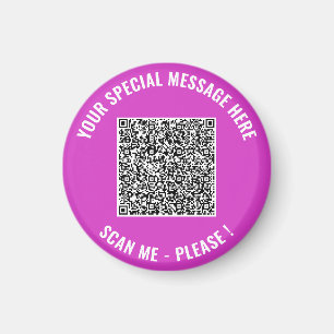 Diseña tu propio ejemplo de imán de código QR dive