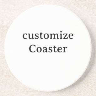 Diseña tu propio posavasos de arenisca personaliza