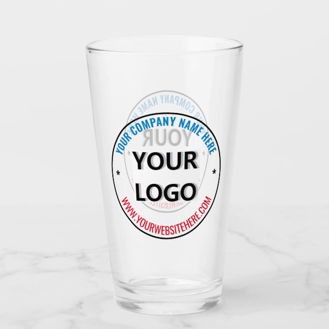Diseña Tu Propio Vaso de Cerveza Promocional con M (Anverso)