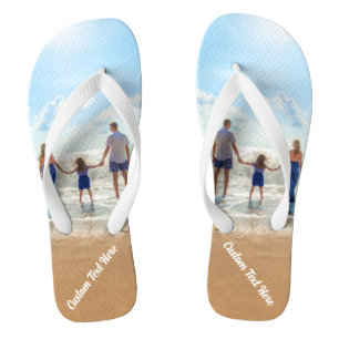 Diseña tus propias chanclas con texto personalizad