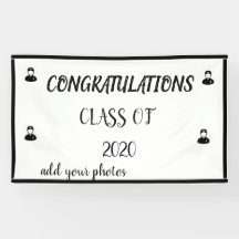 Diseña tus propios banners para pancarta de gradua
