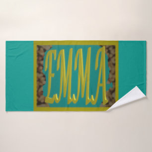 Diseñado para Emma, con un diseño marino verde y d