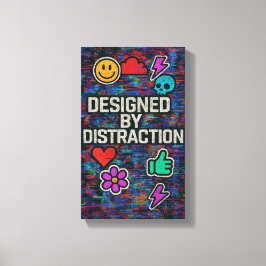 Diseñado por distracción | Lienzo digital
