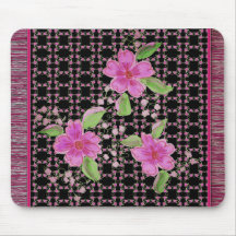 Diseñador De Alfombras Mágicas Rosa Y Borgoña