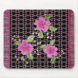 Diseñador De Alfombras Mágicas Rosa Y Borgoña