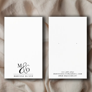 Diseñador de joyas monográficas de moda