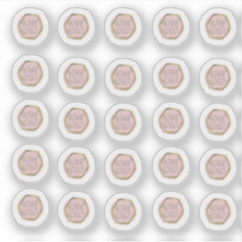 Diseñador de Maquillaje Empresarial Logo Pegatina