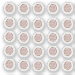 Diseñador de Maquillaje Empresarial Logo Pegatina