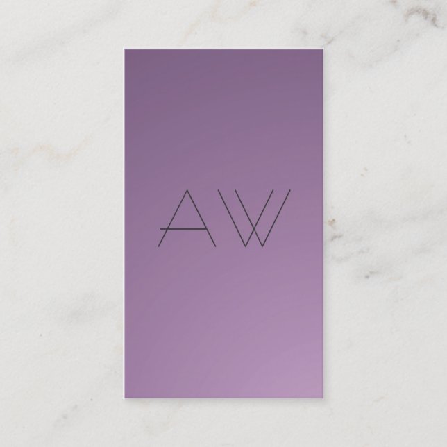 Diseñador de moda - tarjetas de visita (Anverso)