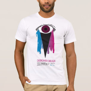 Diseñador Drugs playera