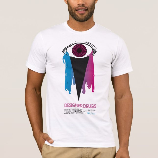 Diseñador Drugs playera (Anverso)
