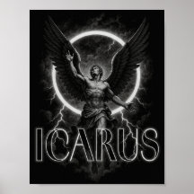 diseñador estético de pósters ICARUS