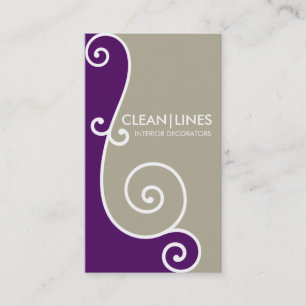 DISEÑADOR TARJETA art nouveau curvado divide