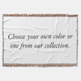 Diseñar - Lanzar una manta - HambyWhiteGlove