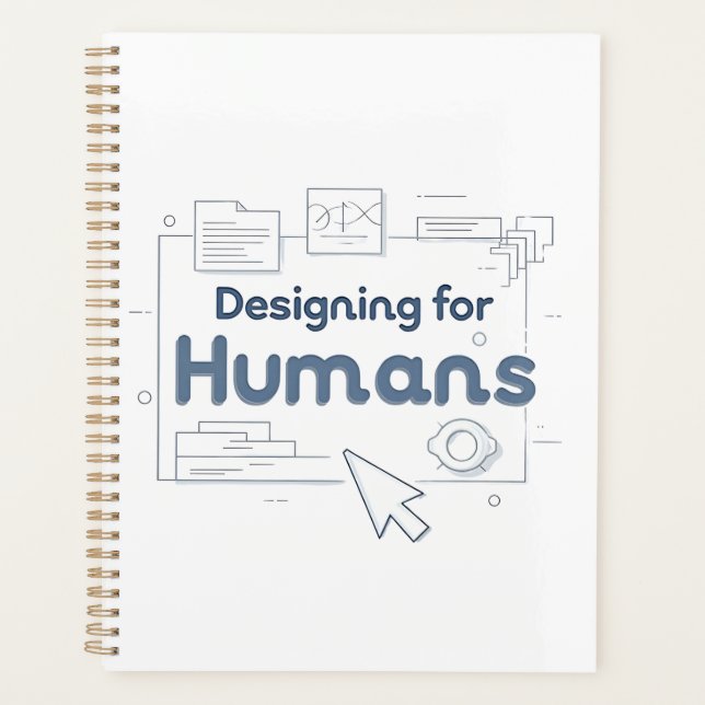 Diseñar para humanos - Planificador semanal (Anverso)